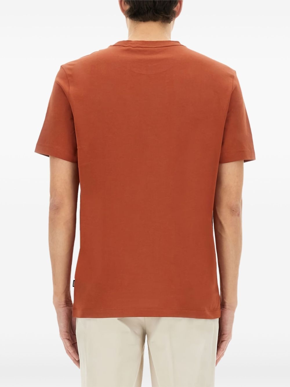 logo-print cotton T-shirt - 4