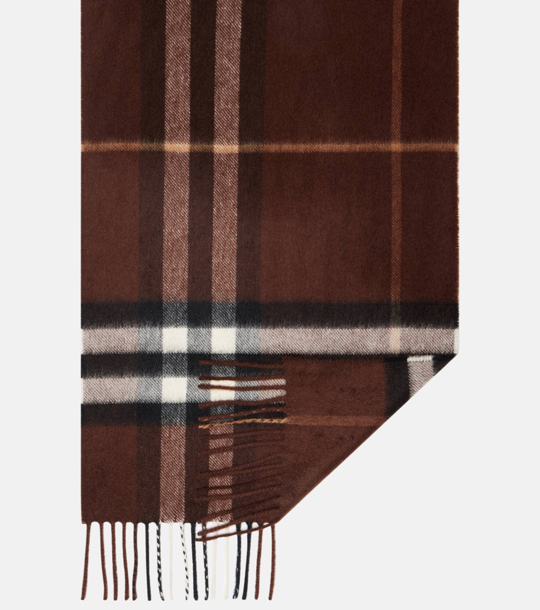 Burberry Check cashmere scarf - 5