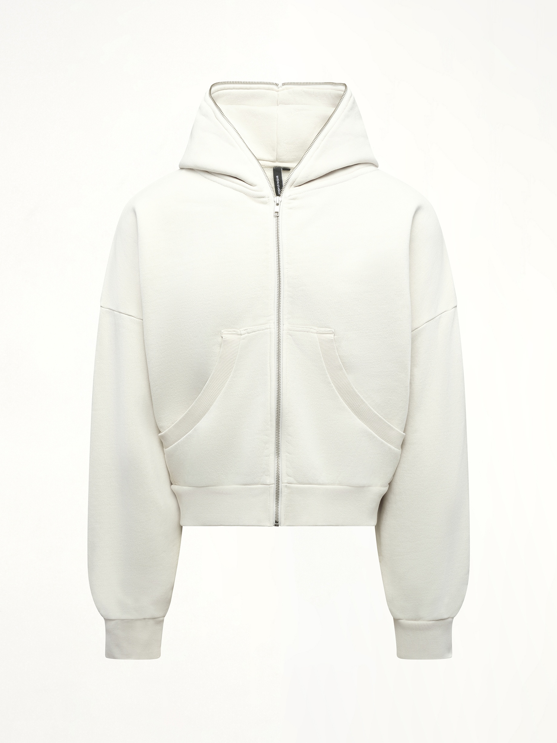 Eternal Zip Hoodie in Rice - 2