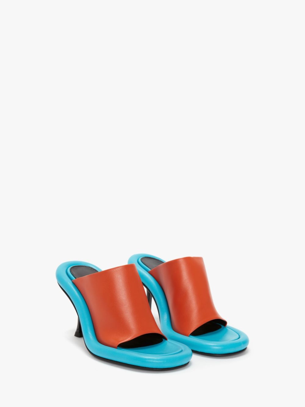 BUMPER-TUBE LEATHER MULES - 2