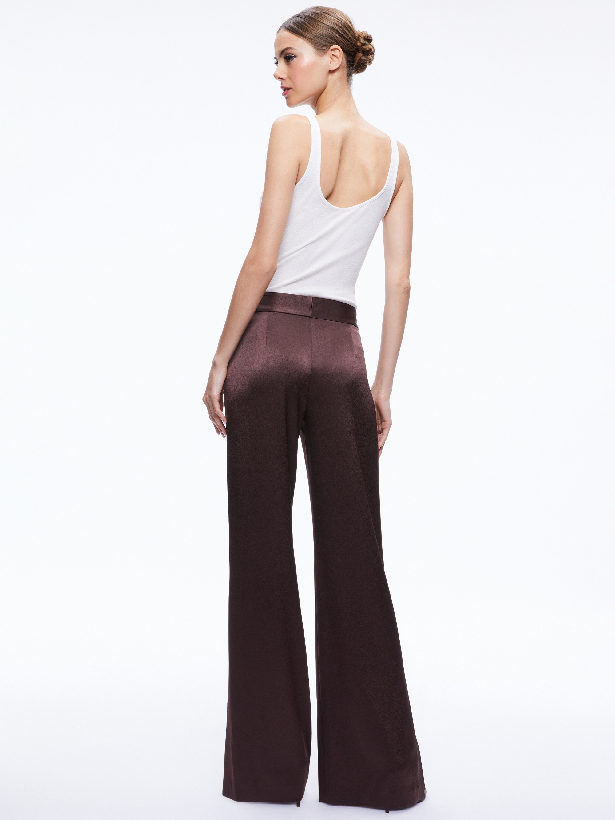 JC WIDE LEG SIDE SLIT PANT - 3