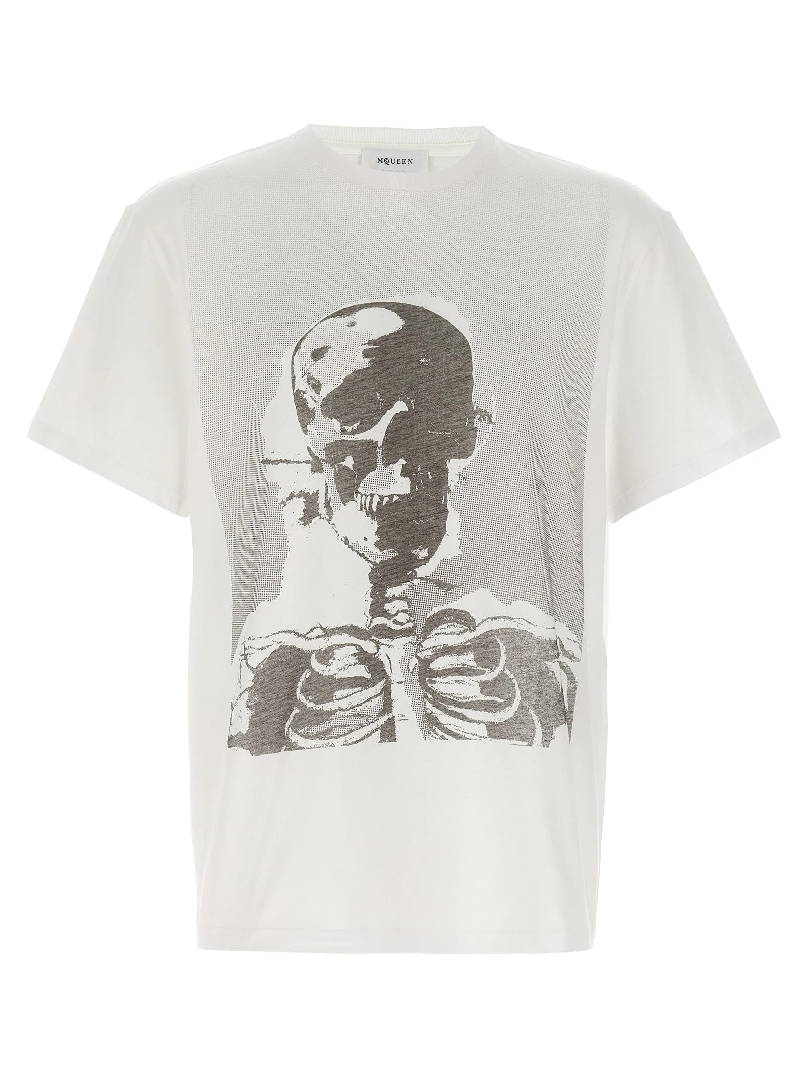 Skeleton T-Shirt White/Black - 1