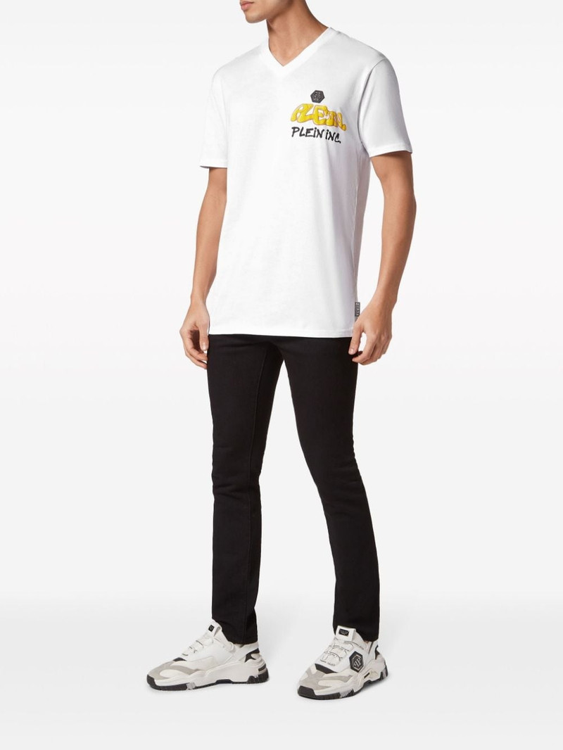 PHILIPP PLEIN logo-print cotton T-shirt outlook
