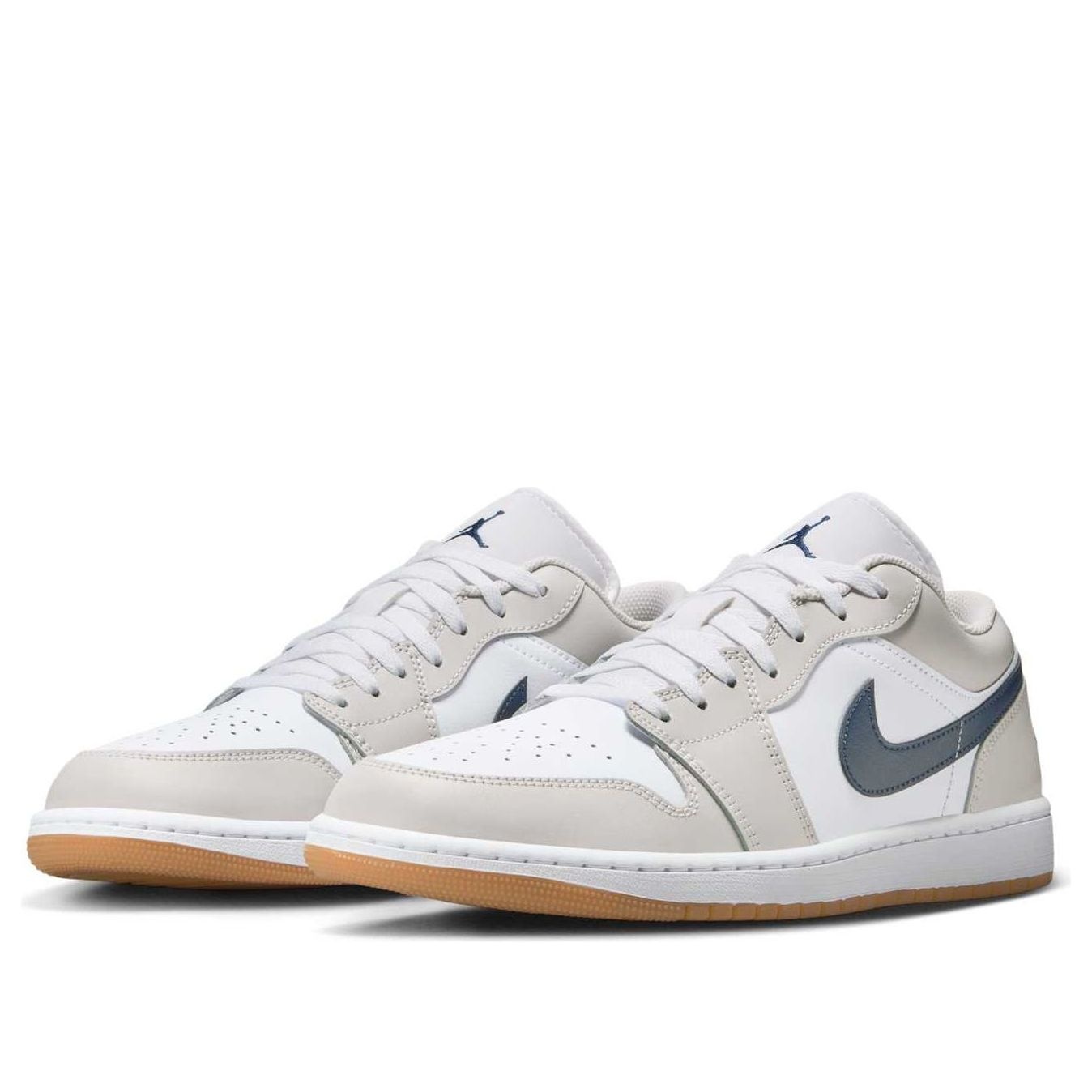 Air Jordan 1 Low 'Midnight Navy Neutral Grey' 553558-146 - 3
