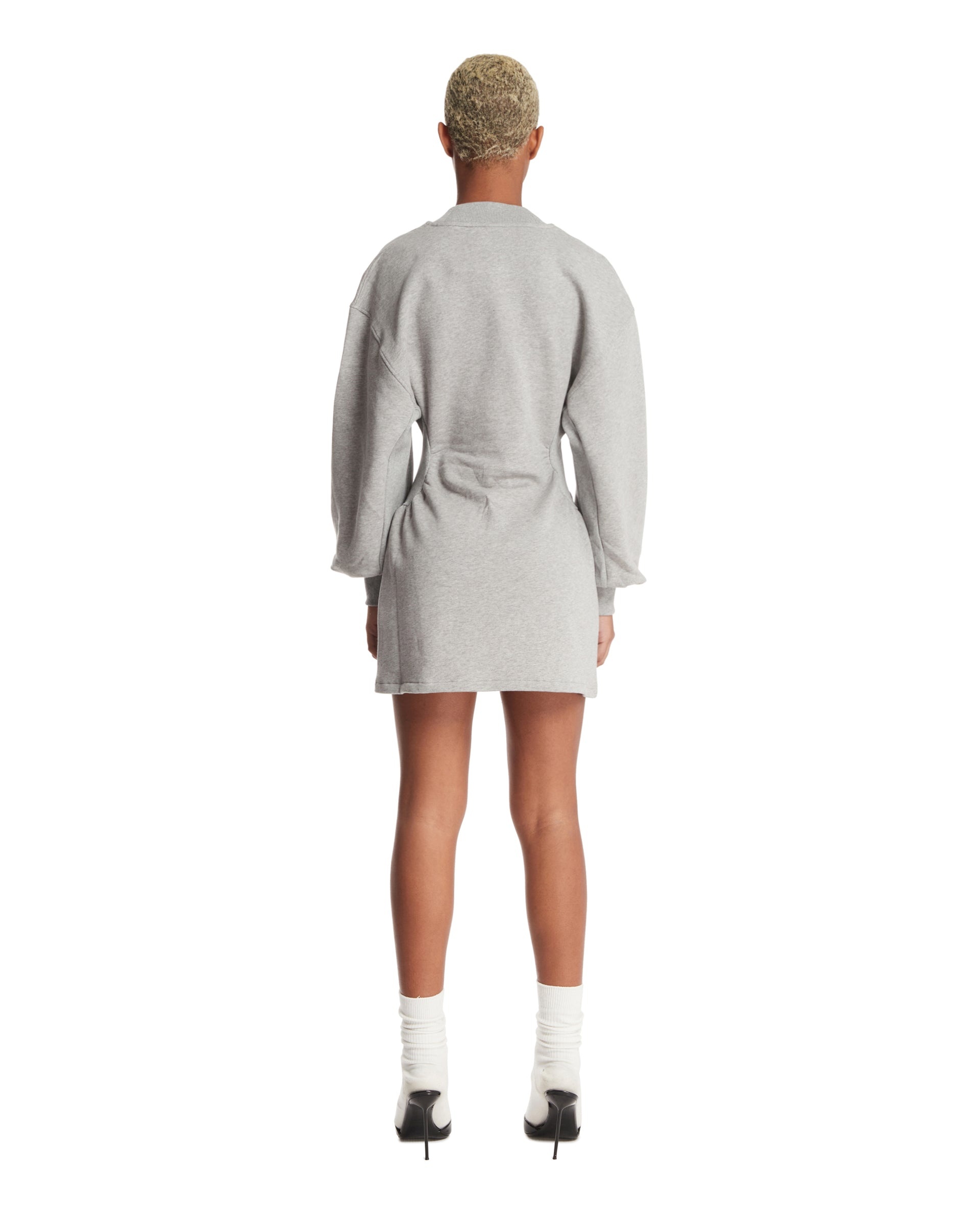 Gray Mini Dress - 3