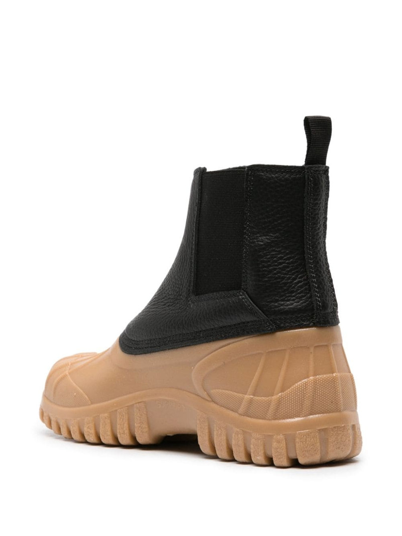 Balbi two-tone leather ankle boots 3