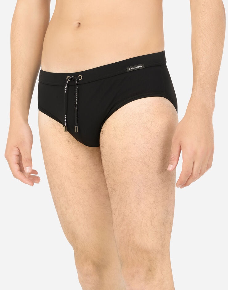 Swim briefs with high-cut leg - 4