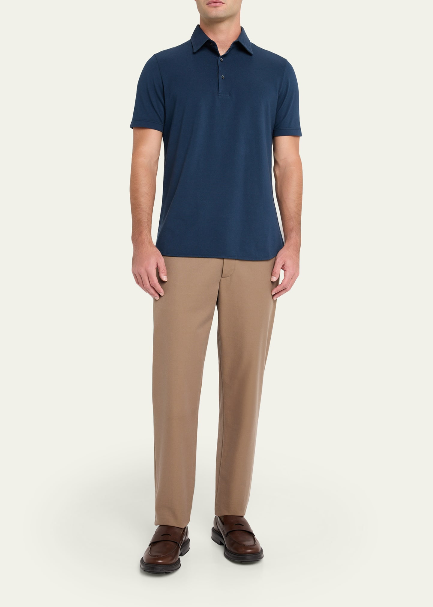 Men's Cotton Pique Polo Shirt - 2