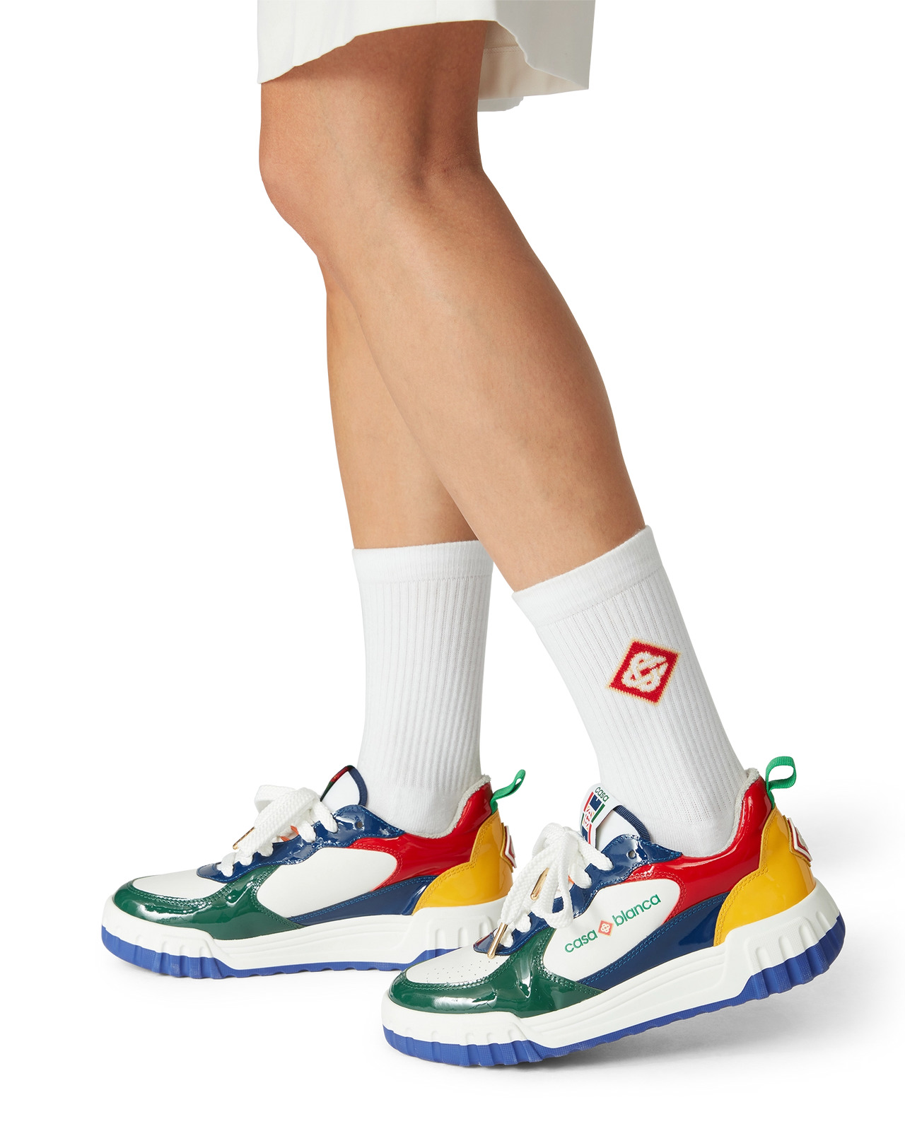 Womens Court Multicolour Sneakers | Casablanca Paris - 5