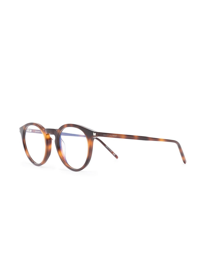 SAINT LAURENT 347 round-frame glasses outlook