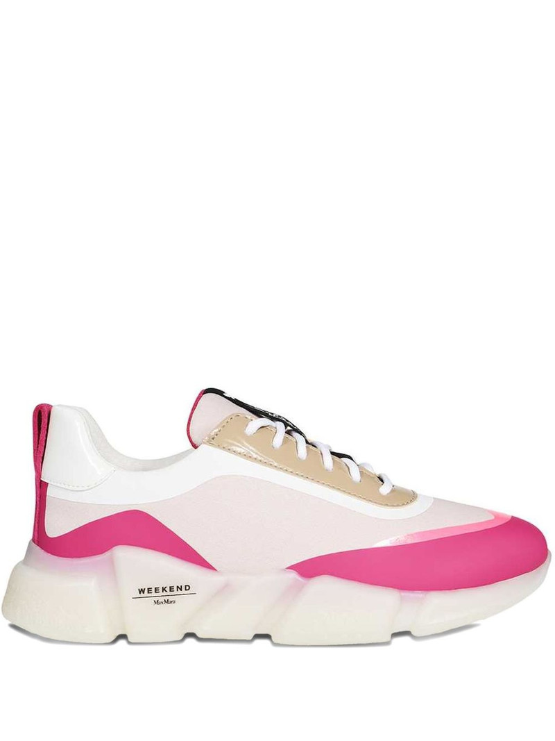 round-toe chunky sneakers 1