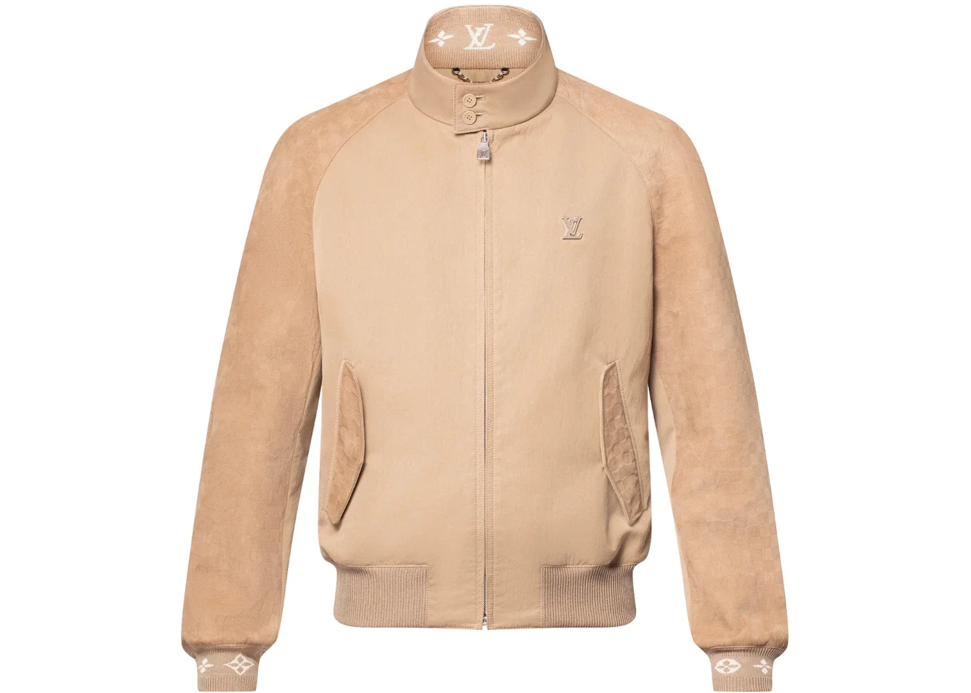 Louis Vuitton Suede Mix Blouson Beige - 1