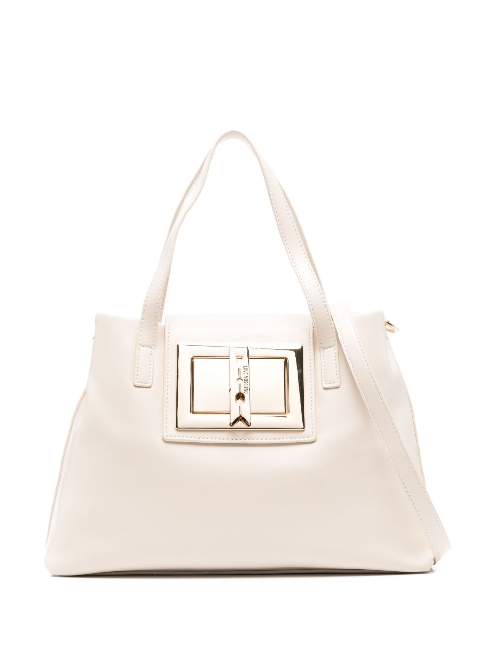 logo-debossed tote bag - 1
