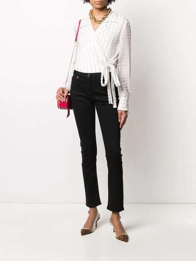 Valentino VLOGO mid-rise skinny jeans outlook