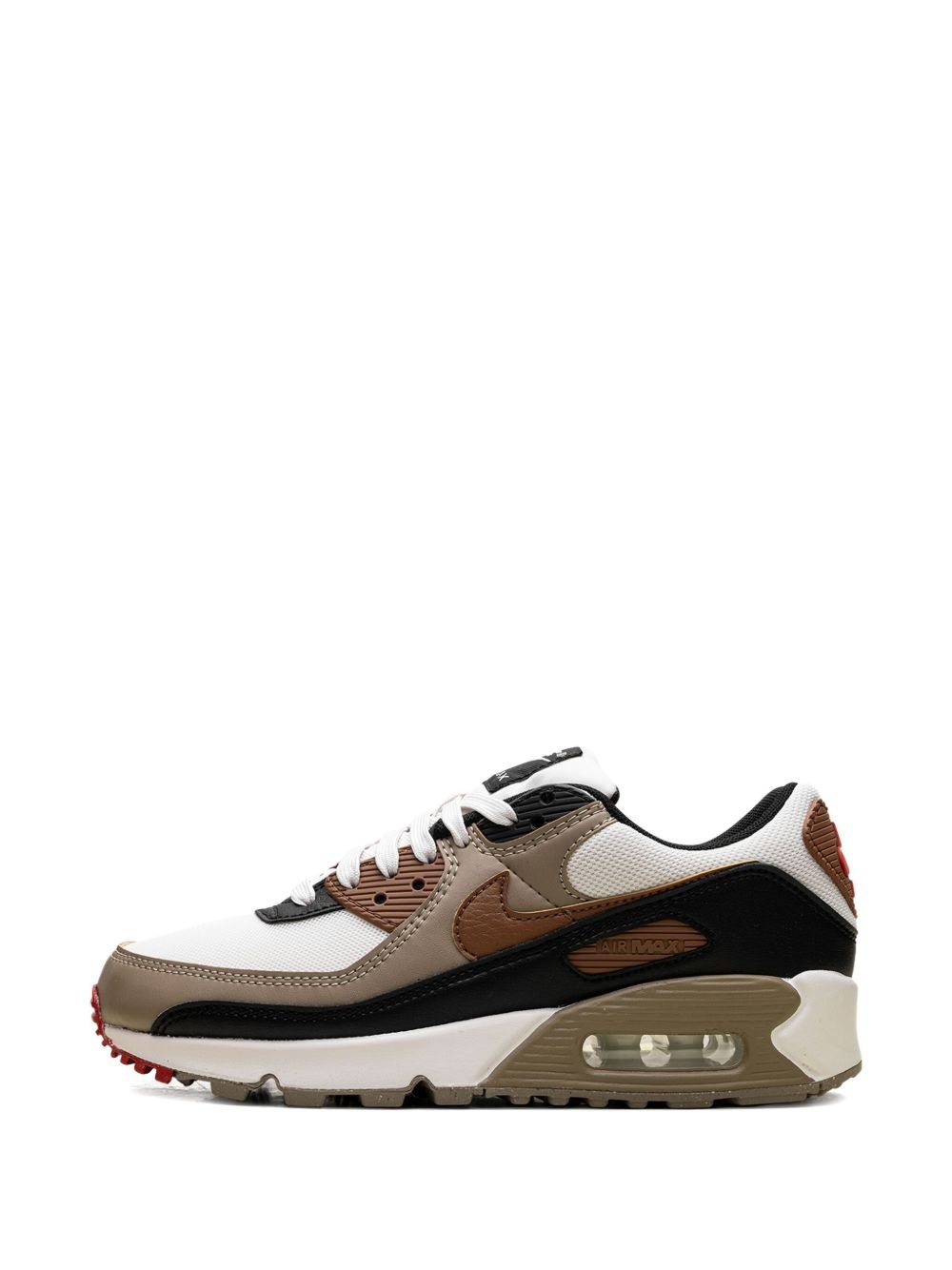 Air Max 90 "Phantom/Black/Fire Red/Light British Tan" sneakers - 5