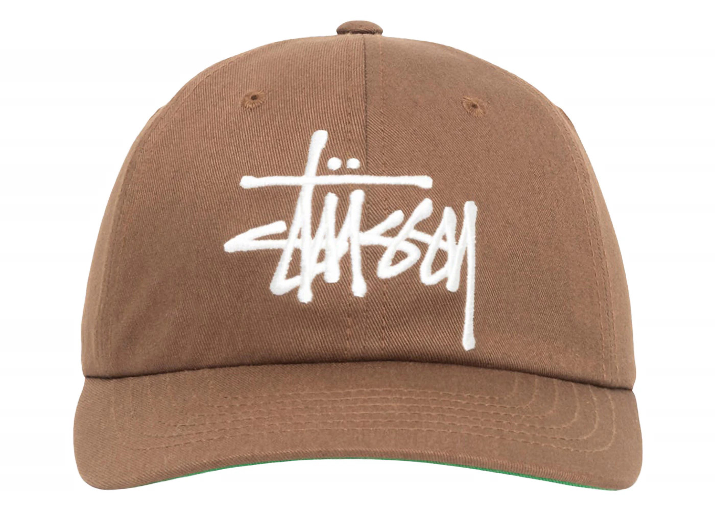Stussy Low Profile Big Basic Snapback Cocoa - 2