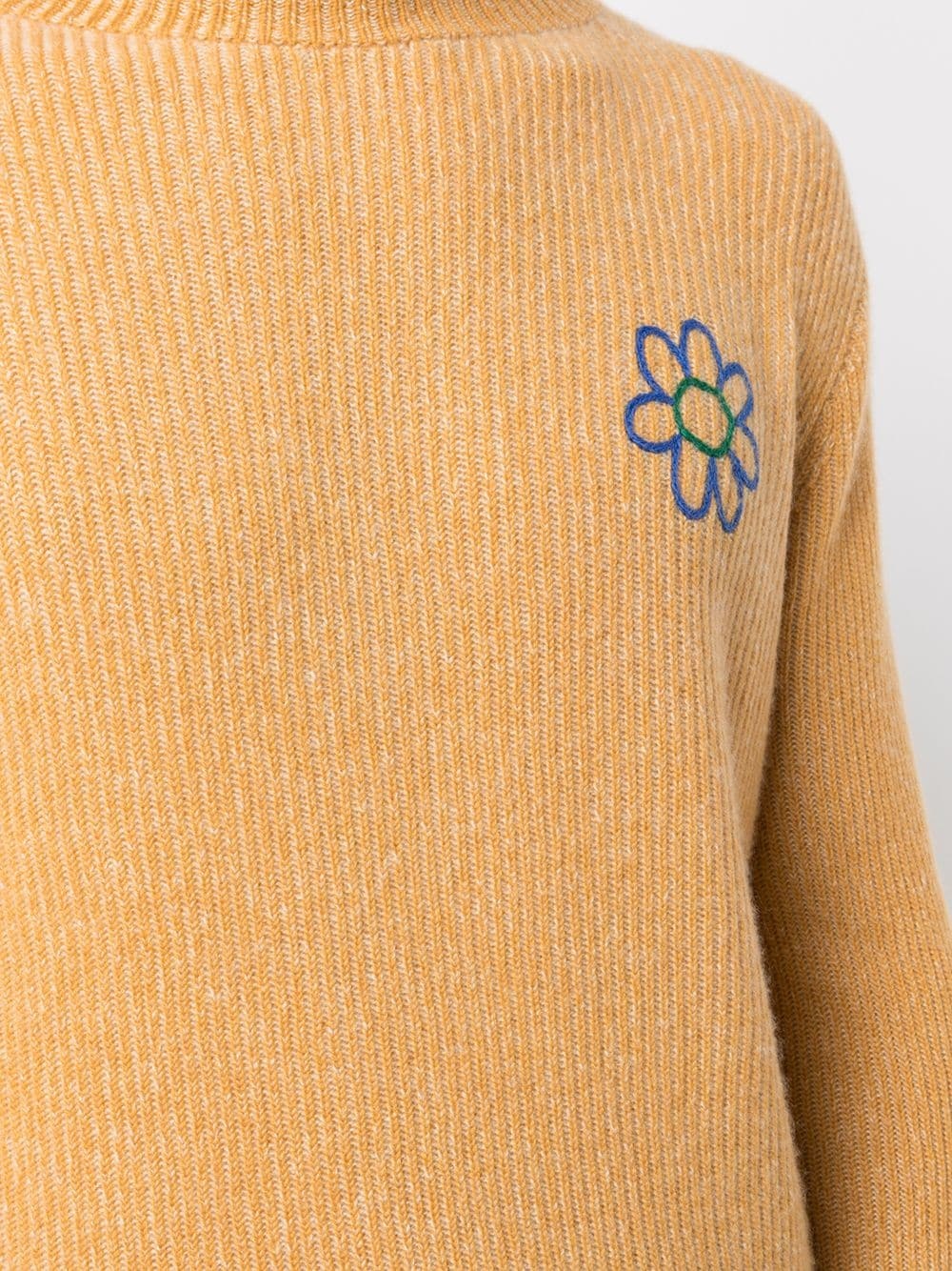 floral-embroidered jumper - 6