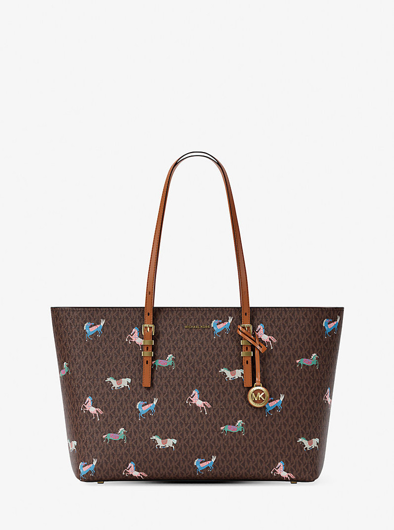 Quinn Large Signature Logo Tote Bag 1