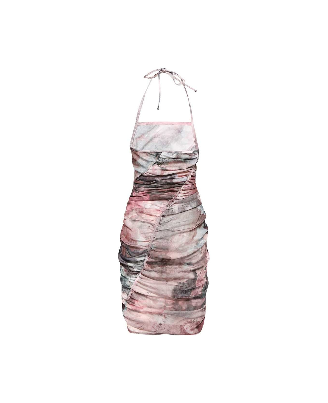 Pastel-print Tulle Dress - 2