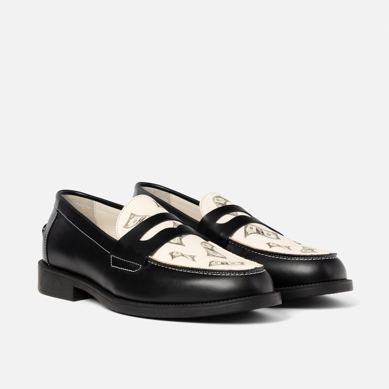 Wilde Dollar Bills Penny Loafer - Men's 4