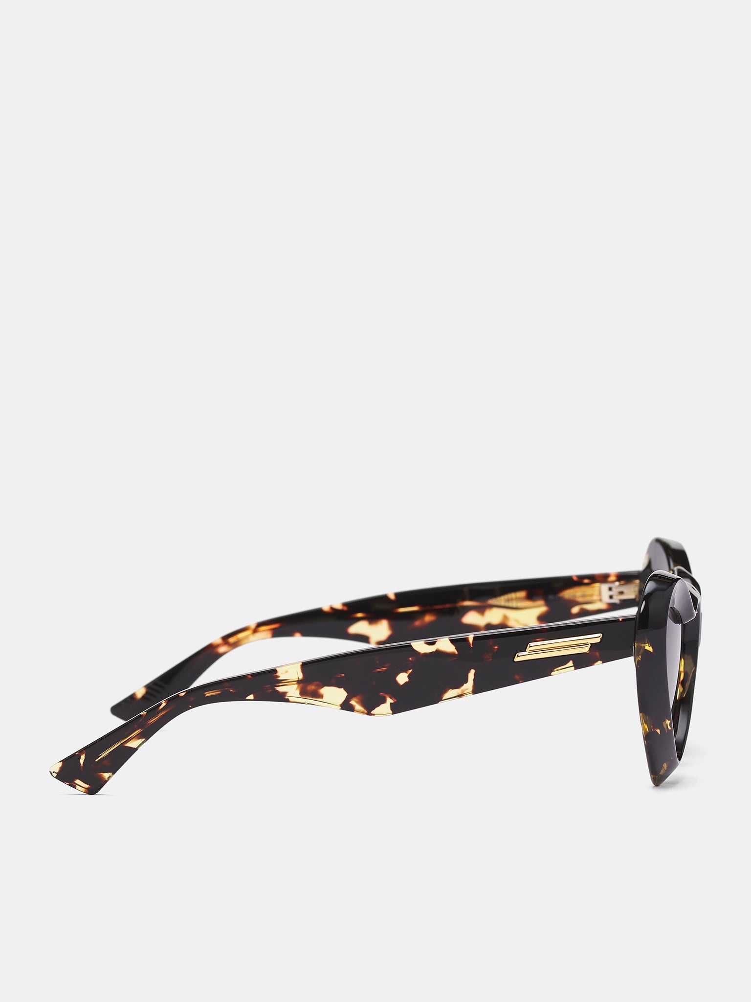 Brown Heart Cat Eye Sunglasses - 2