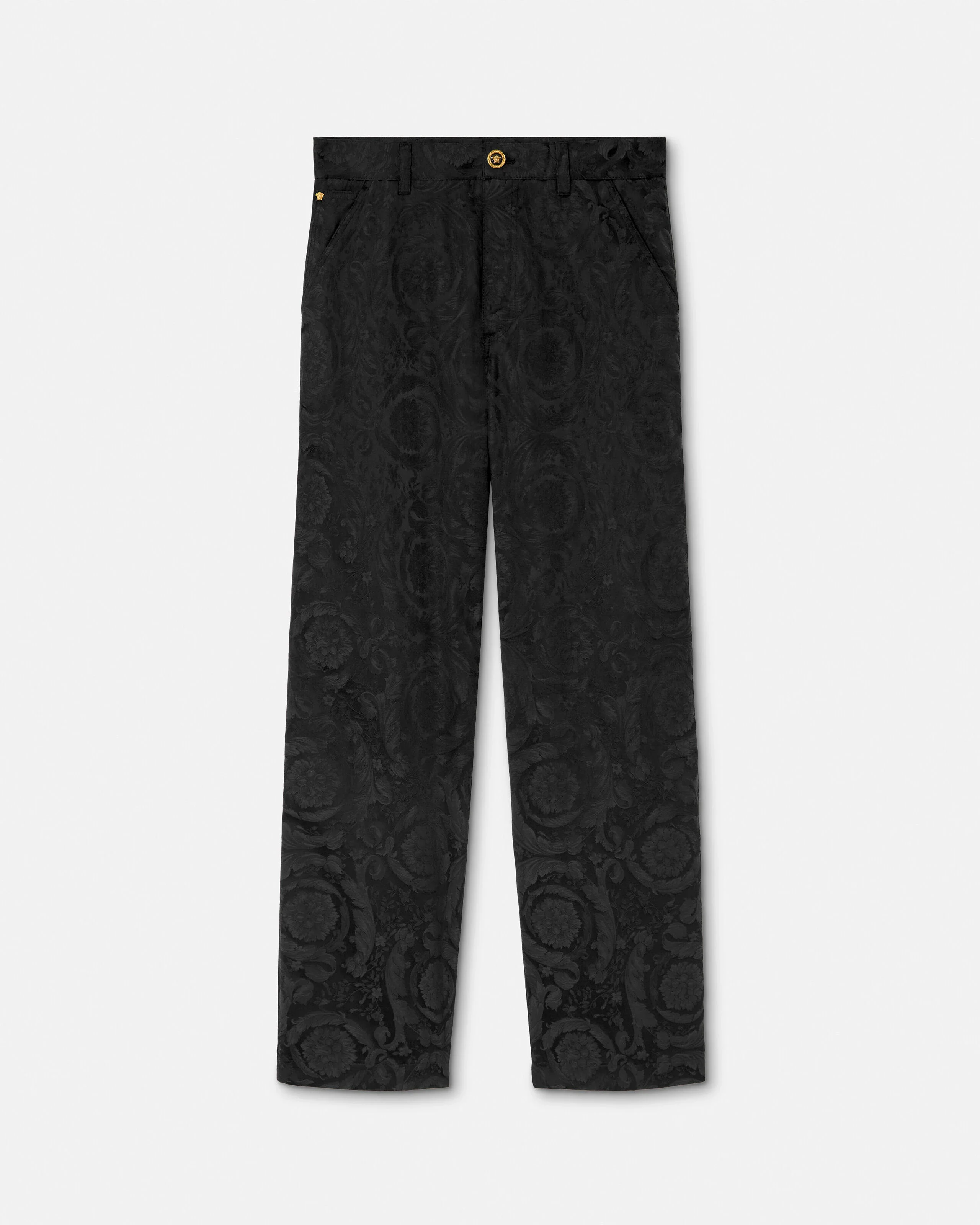 Jacquard Cotton Carpenter Pants - 1