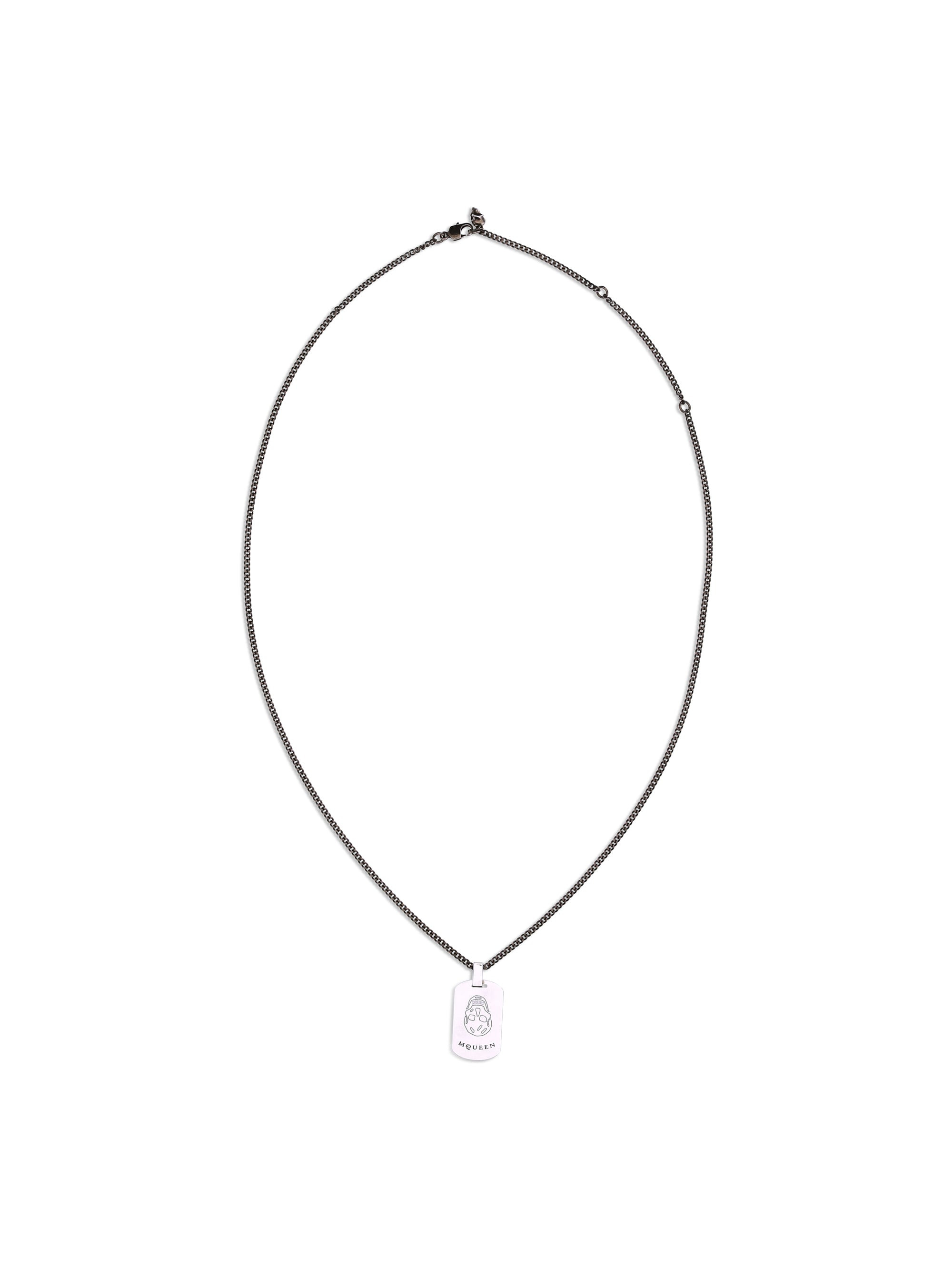 Alexander Mcqueen Men Skull Necklace - 1