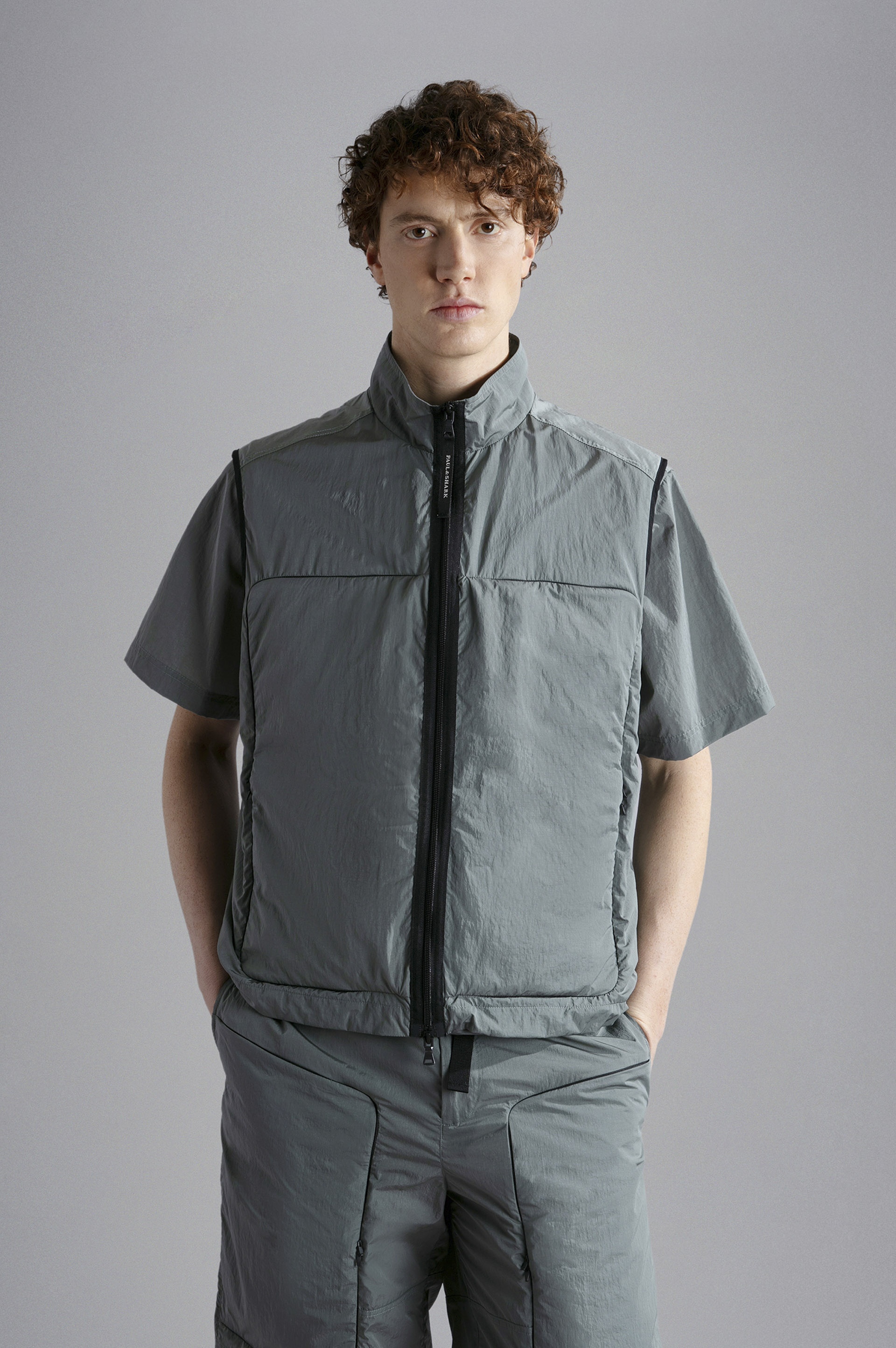 CRINKLE GILET - 8