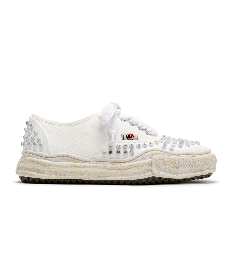 "BAKER" OG Sole Studded Canvas Low-top Sneaker 5