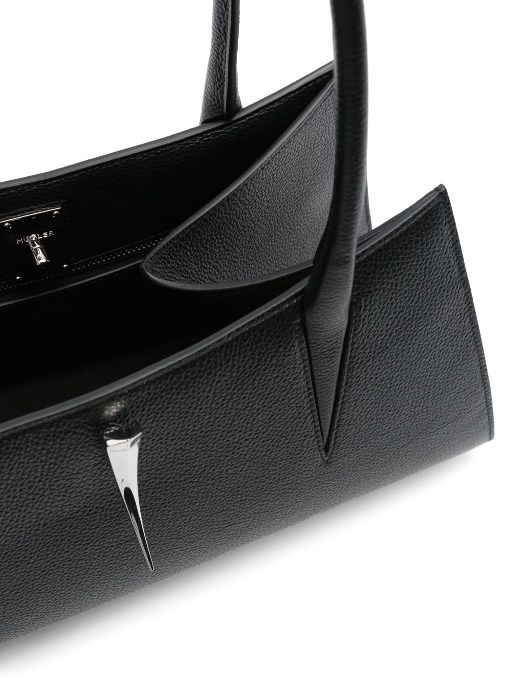 leather tote bag - 5