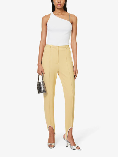 Givenchy Strirrup-hem mid-rise stretch-woven trousers outlook