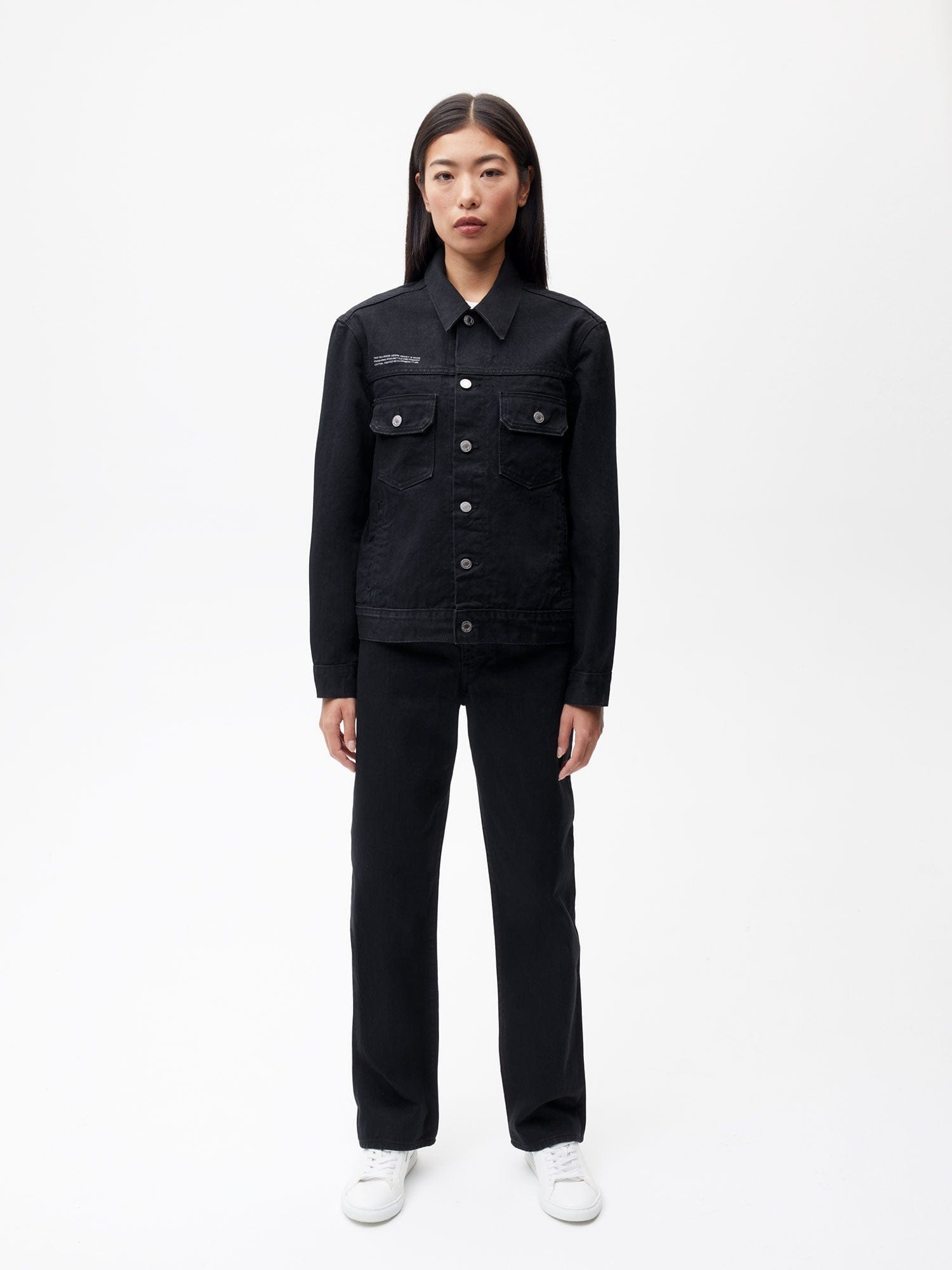 Women Nettle Denim High-Rise Jeans - Black - 4