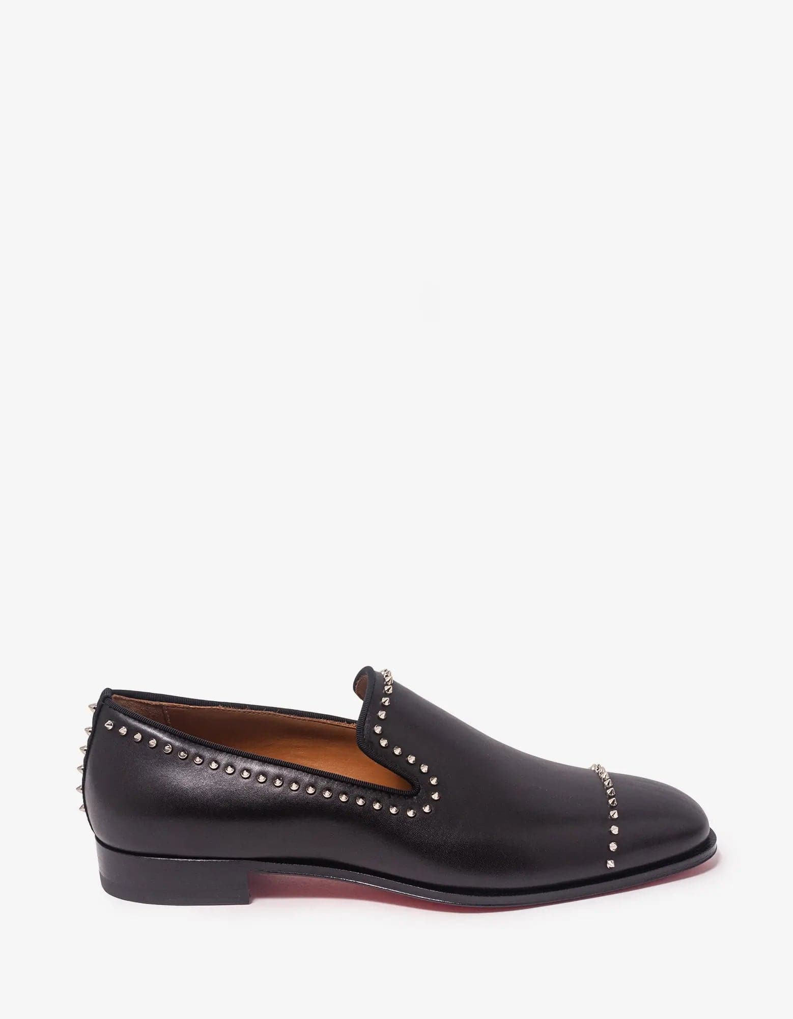 Christian Louboutin Dandy Cloo Flat Black Loafers - 2