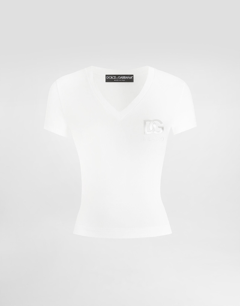 Short-sleeved T-shirt with DG logo 1
