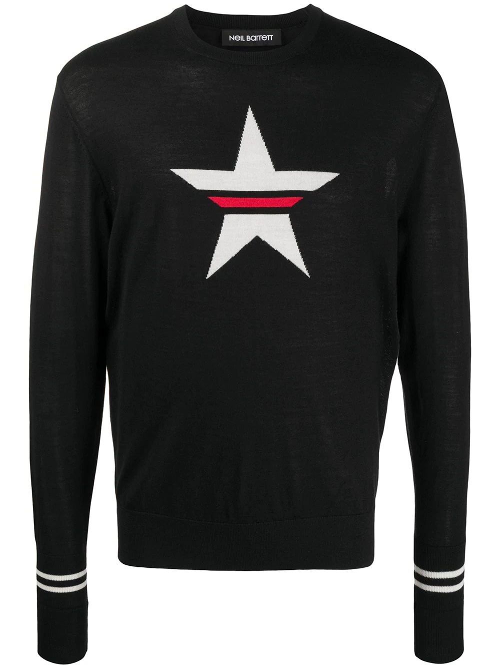 star crew neck jumper - 1