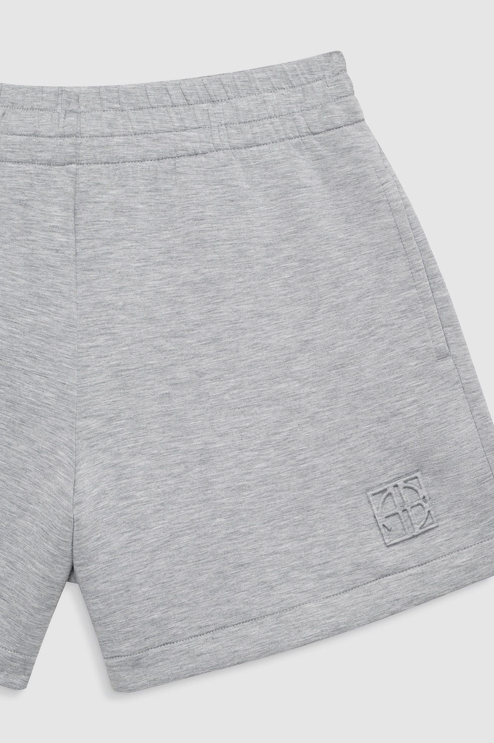 Kam Short Framed Monogram - Heather Grey - 4