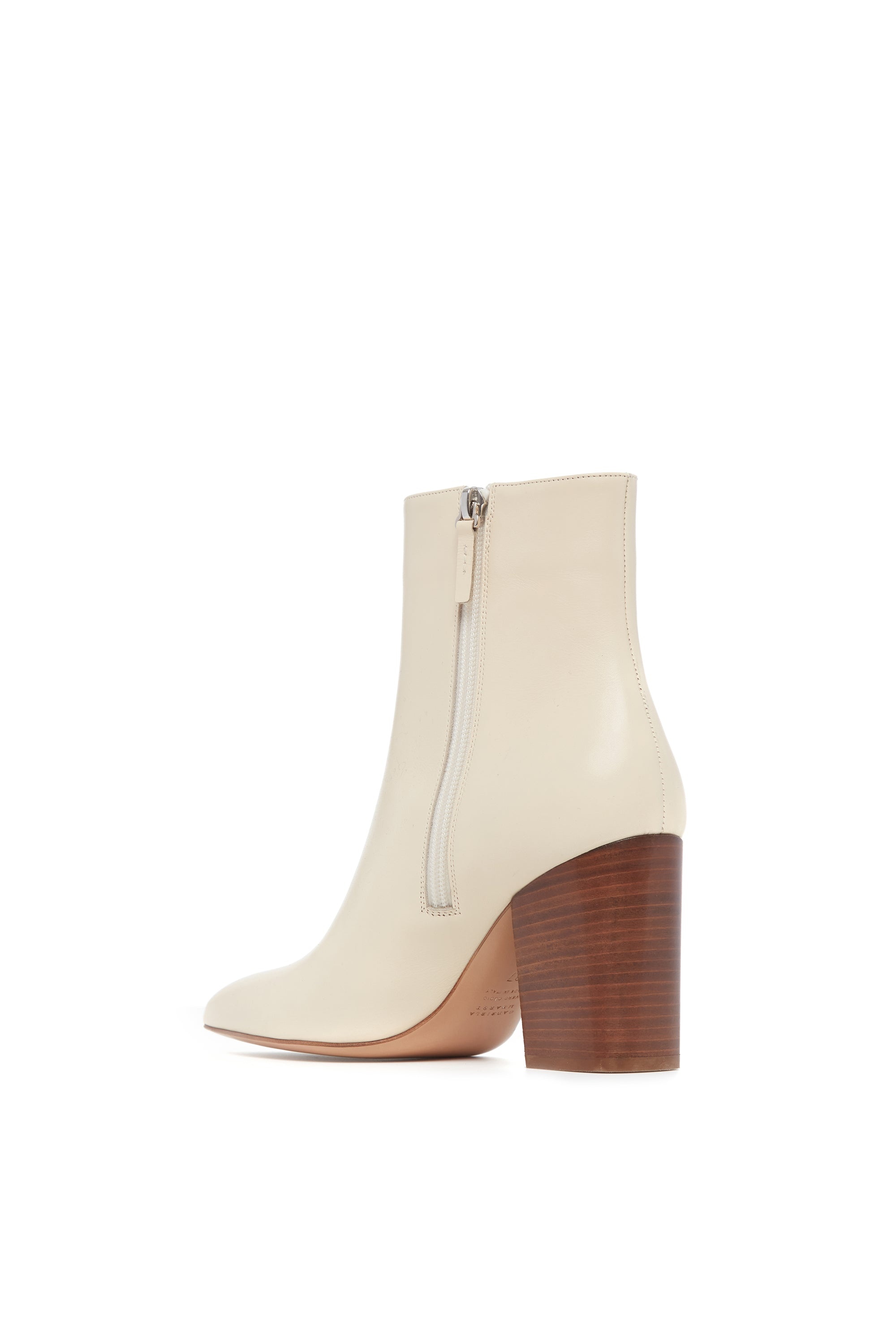 Rio Boot in Cream Leather - 3