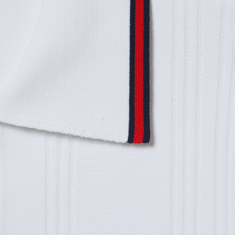 Stretch viscose polo dress 8