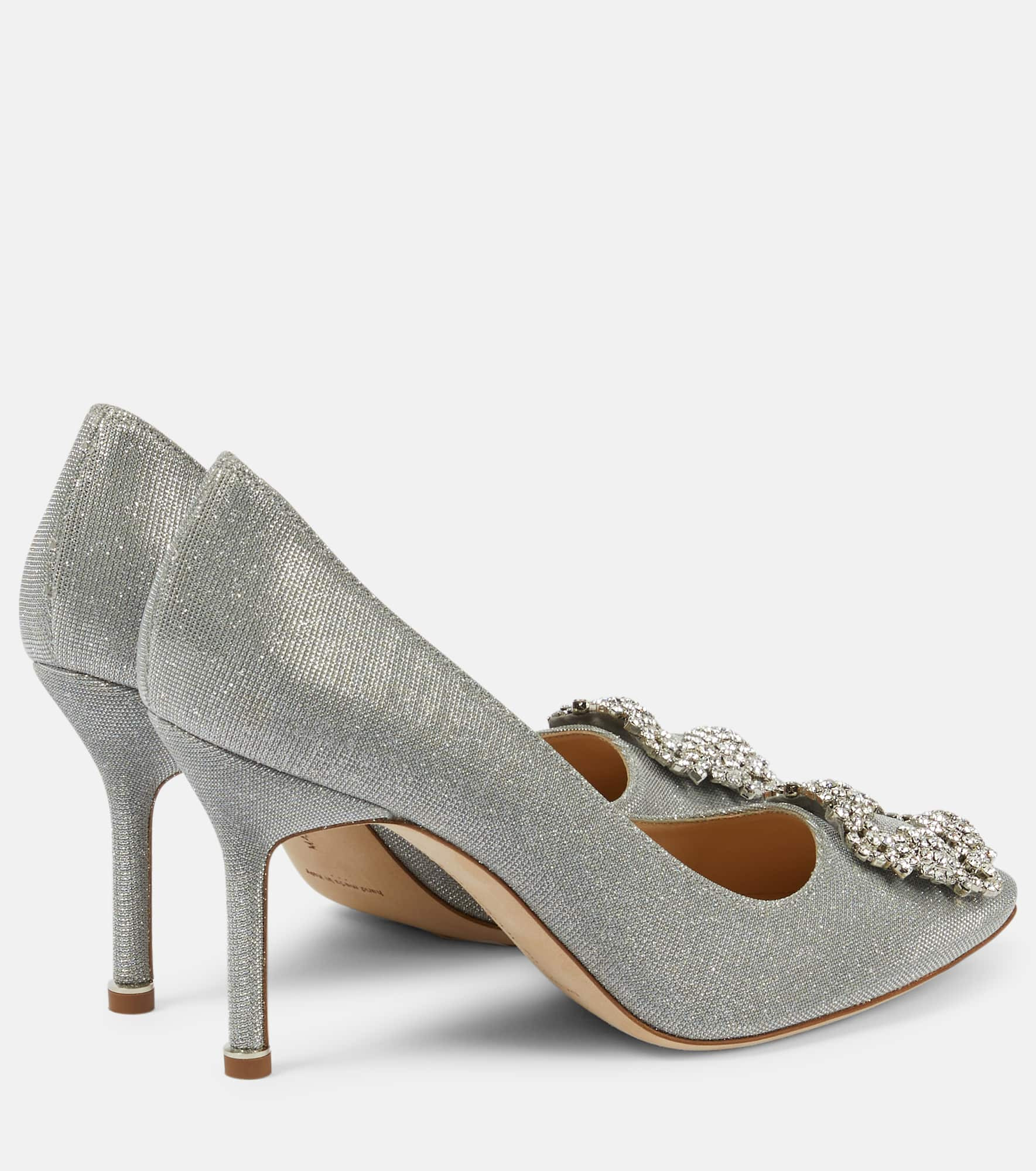 Hangisi 90 embellished glitter pumps - 3