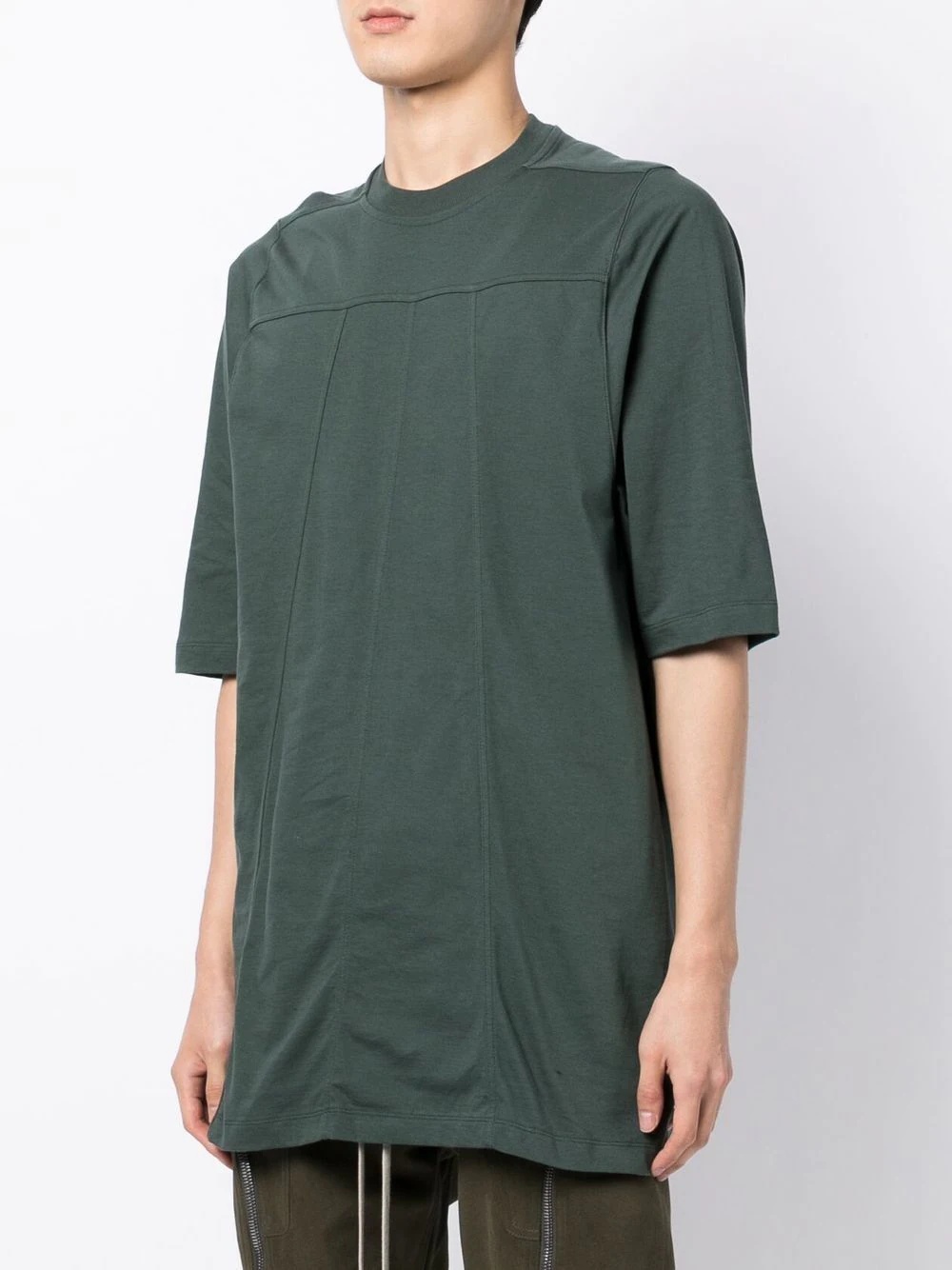 piped oversized T-shirt - 3