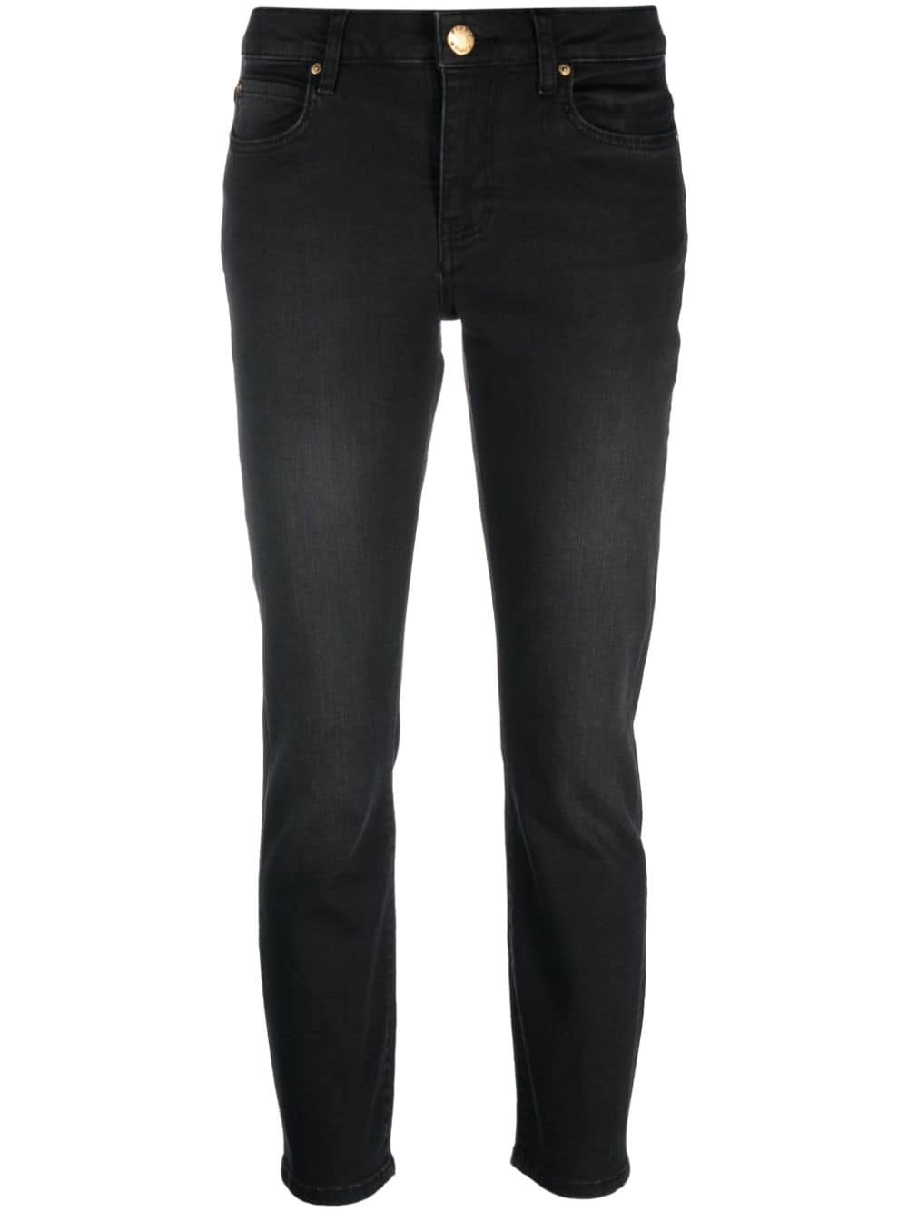 mid-rise skinny jeans - 1