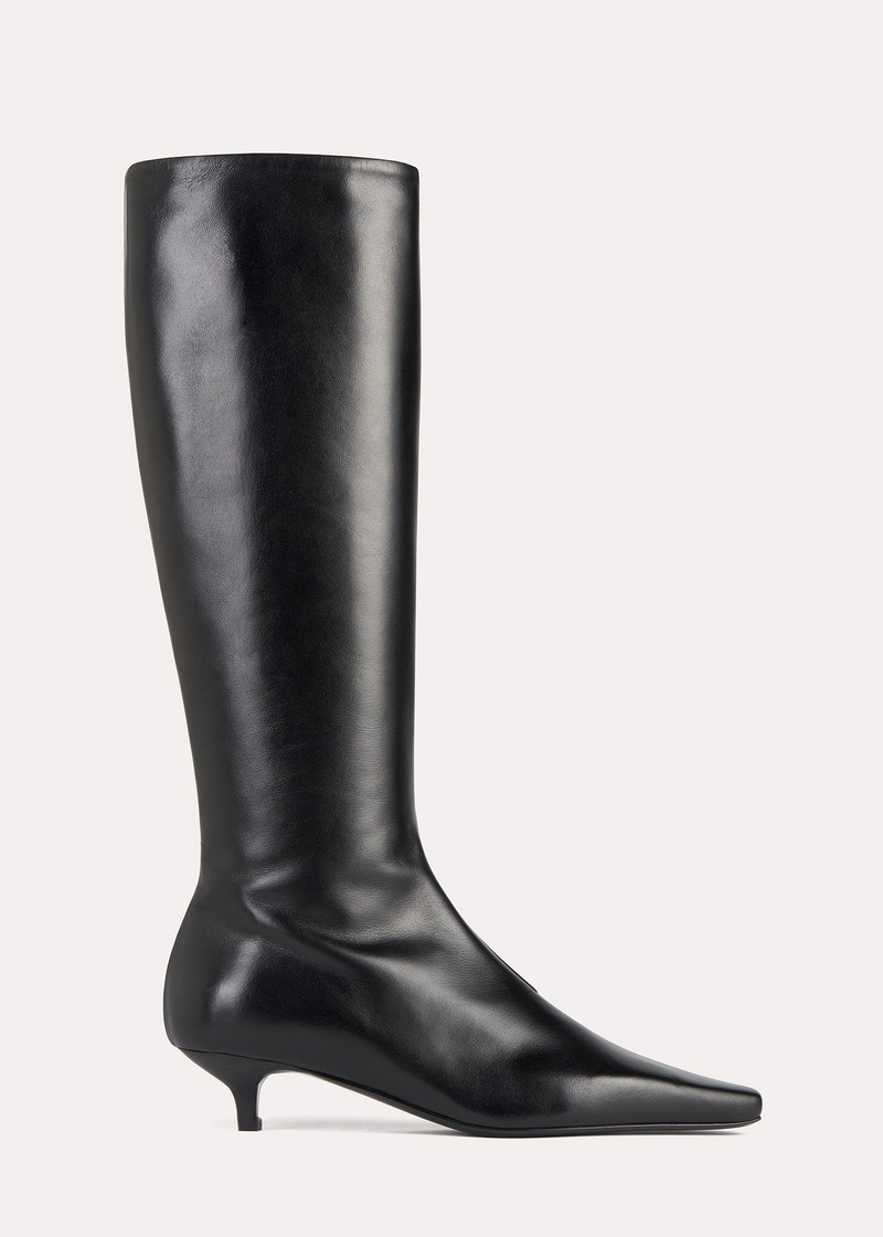 The Slim Knee-High Boot black 1