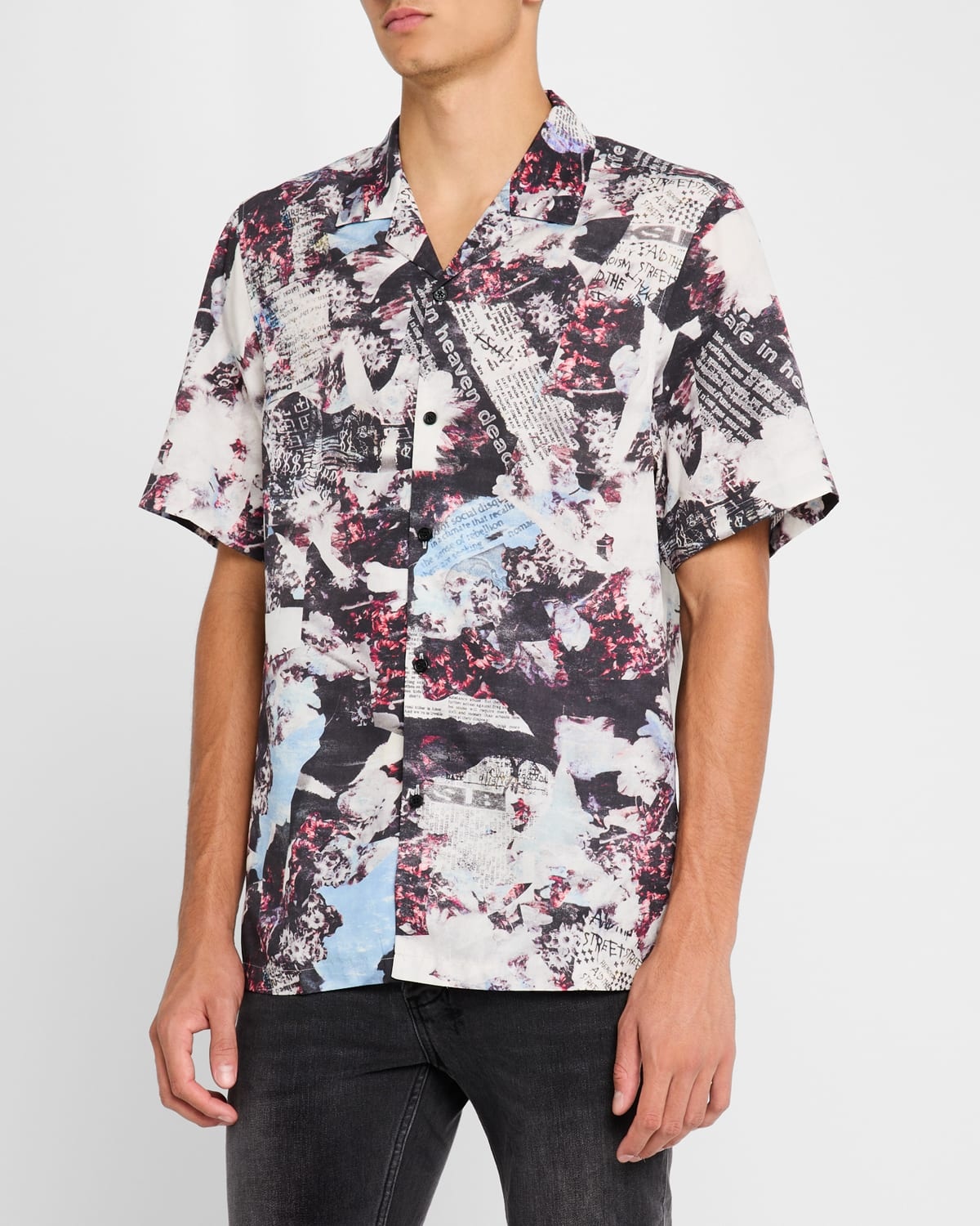 Men's Chop Up Resort Shirt - 4