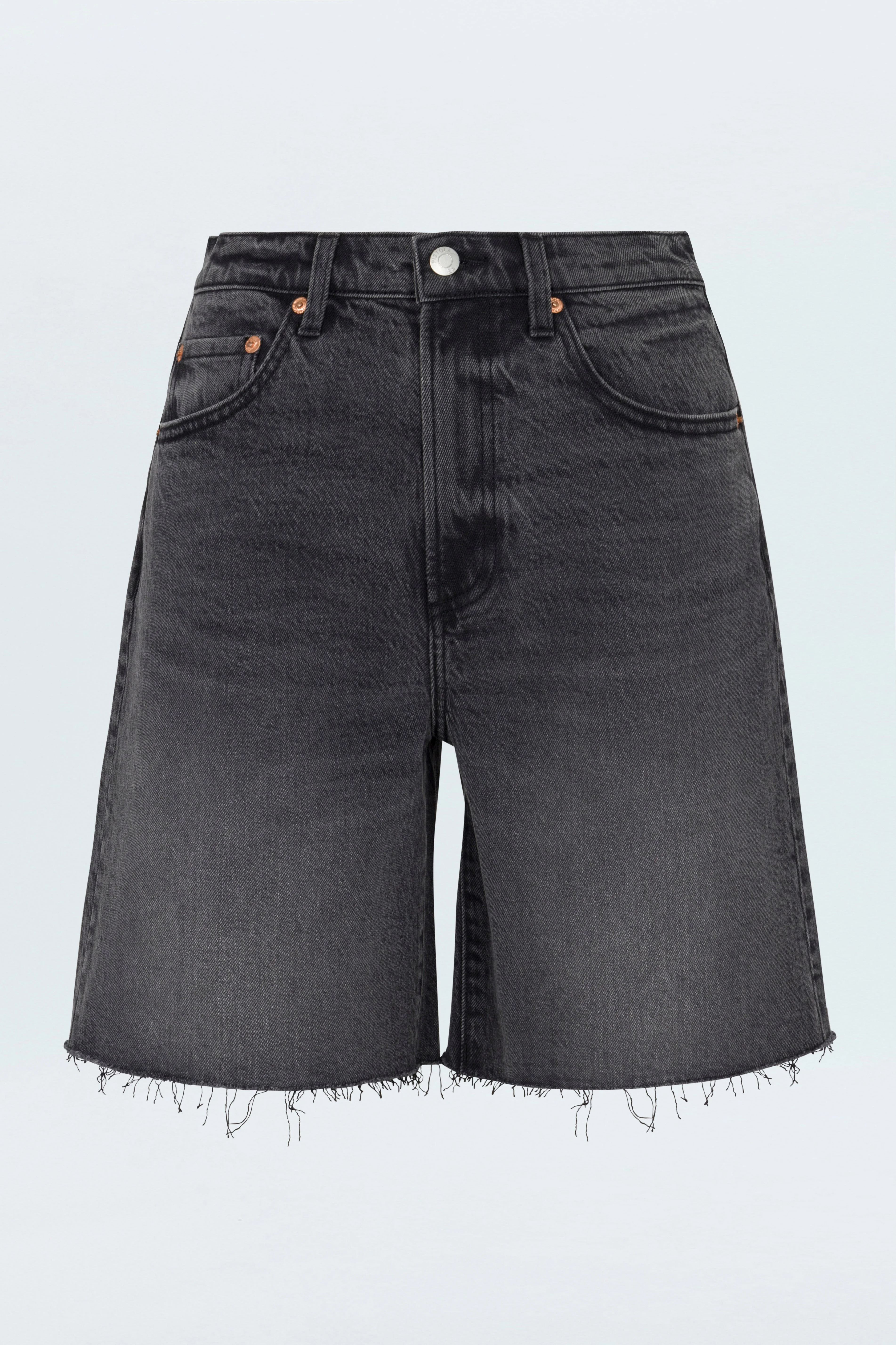 KAYLEE HIGH RISE PINCHED LOOSE SHORT - AFTER HOURS - 1