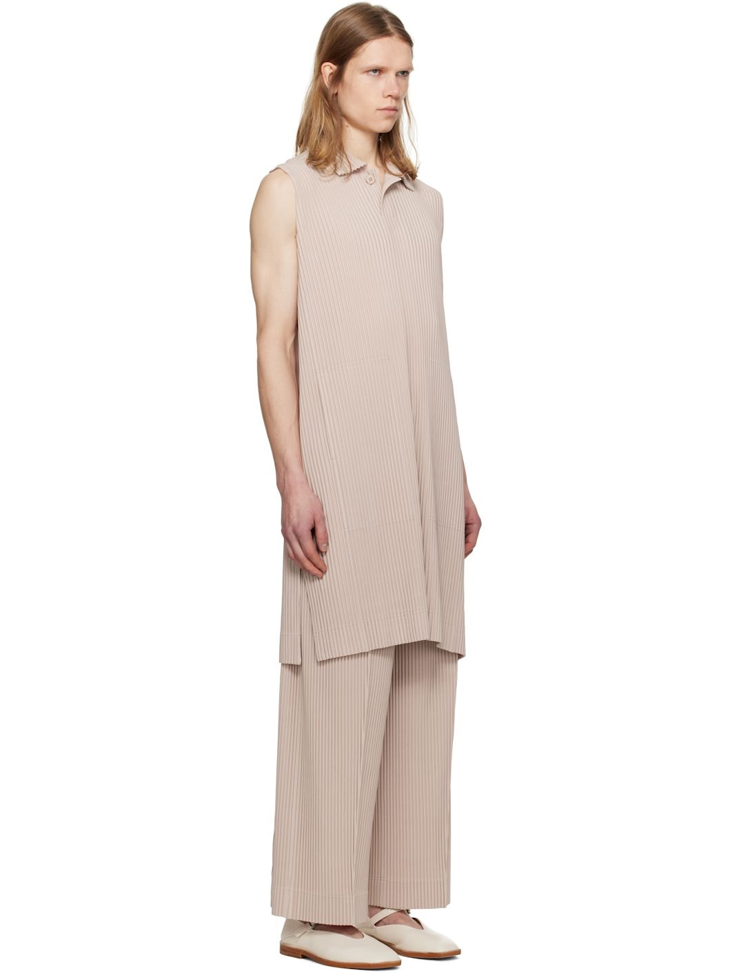 Beige Monthly Color February Polo - 2
