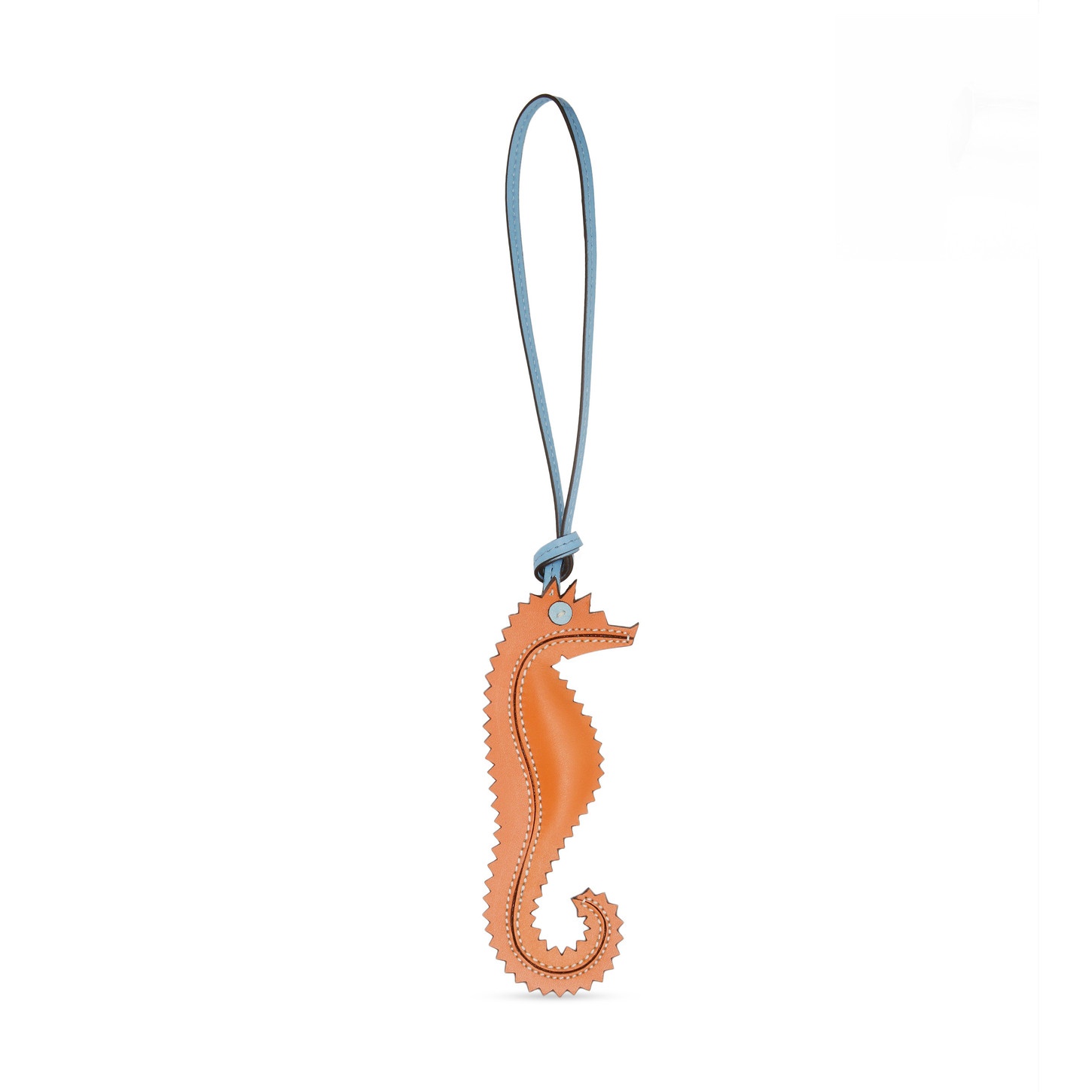 Orange sea-horse charm - 3