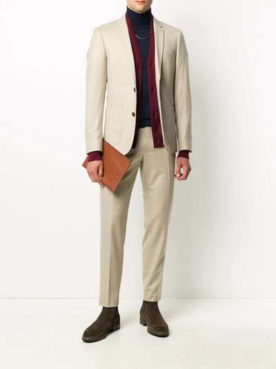 Sandro slim-fit blazer outlook