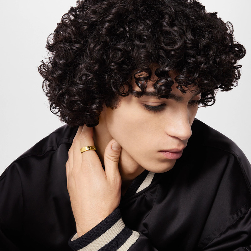 LV Mosaic Thin Ring 3