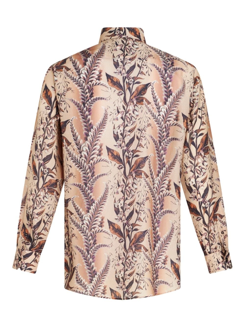 floral-print cotton shirt - 7