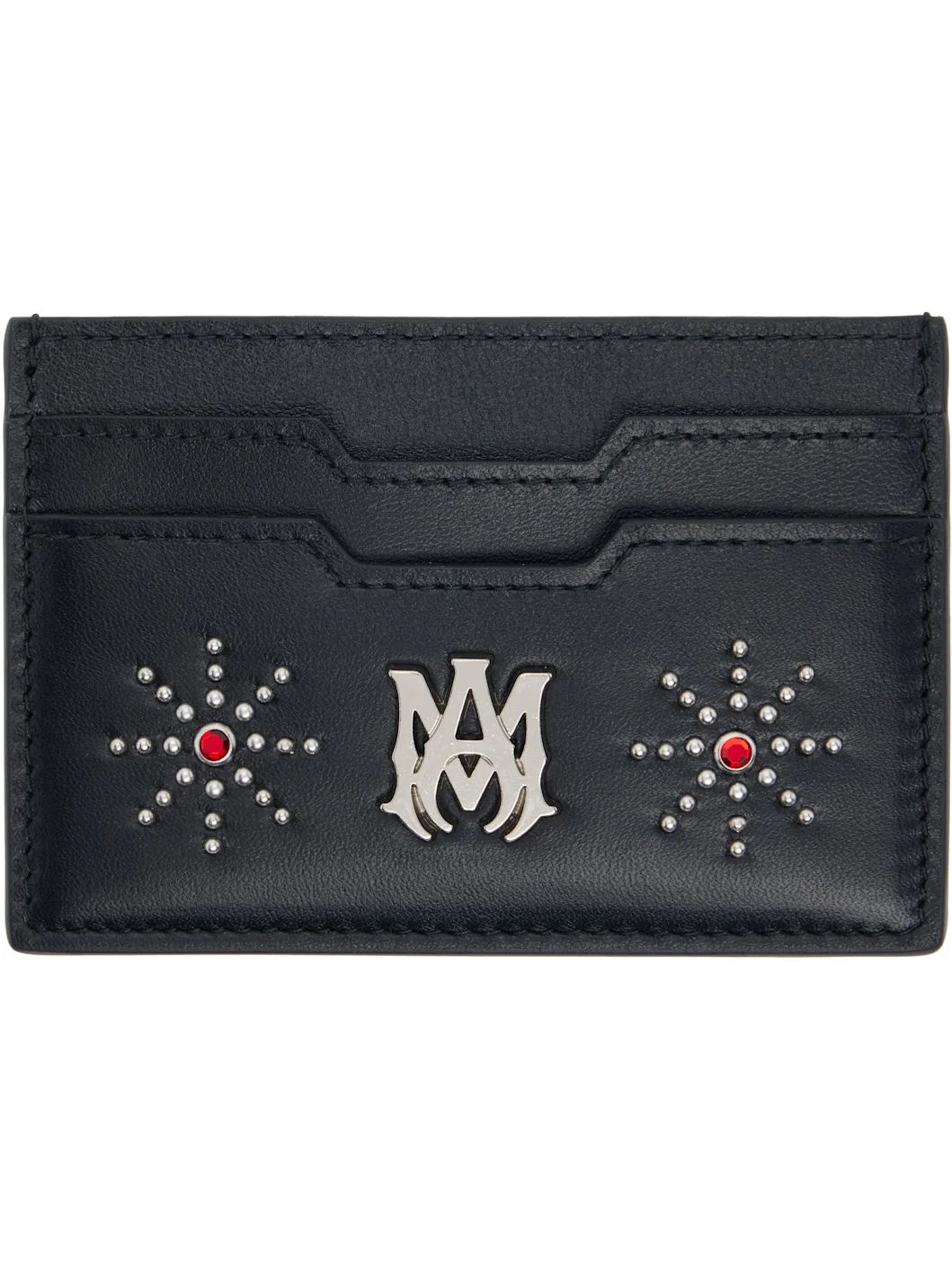Black 'MA' Stud Card Holder - 1